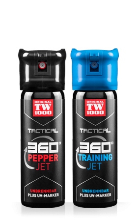 TW1000 TACTICAL Pepper-Jet Classic Twin-Pack inklusive Trainingsspray