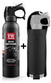 TW1000 Bear Defender 225 ml + Gürtelholster Nylon